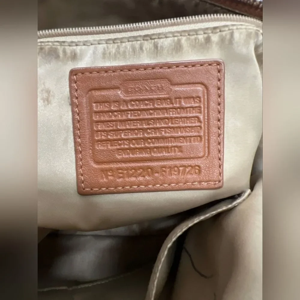 Coach chic shoulder